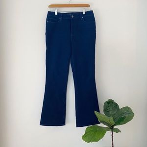 Size 29 wide leg dark Paige jeans